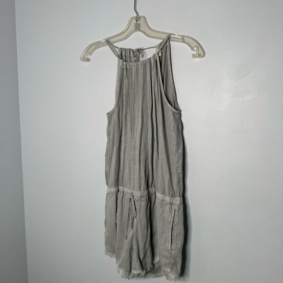 Bella Dahl gray romper size small - Picture 3 of 8